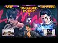 Atif VS Tanveer FT5 Insane Set |  Uncaged Main Event 3 | Tekken 8