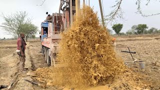 How To 12hp Borewell Water Journey || Borewell Drilling || Borewell Drilling Video || 12hp Water