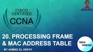 20 - How frames are processed - Switching table - CAM Table - CCNA/Network+