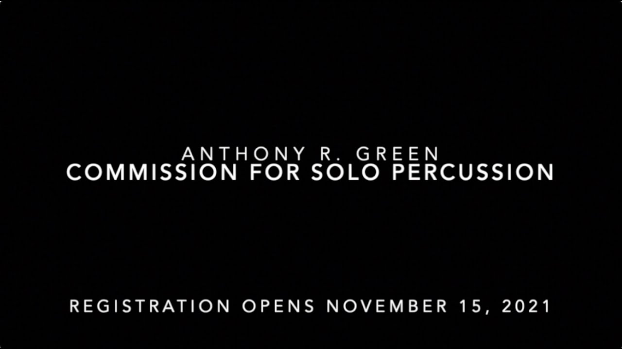 2021-2022 Commission Promo - Anthony R. Green