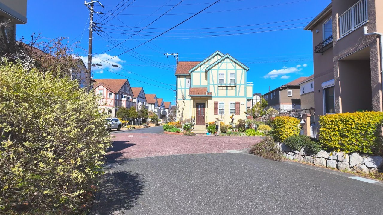 Walking Suburbs of Tokyo 4K