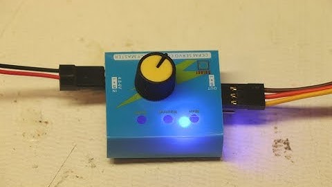How to use a servo tester