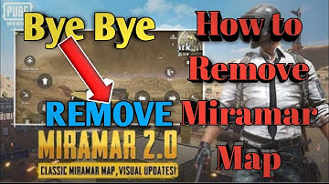 How To Delete Pubg Map Without Clear Data !! Pubg Main  Map Kaise Delete Kare