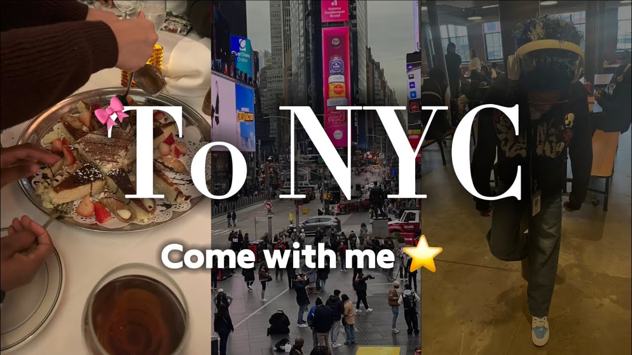 Come With Me To NYC ⭐️🌉🏙️