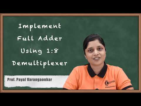Implement Full Adder using 1:8 DEMUX | Number System and Code | Digital Circuit Design in EXTC thumbnail
