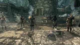 Let's Play The Elder Scrolls V: Skyrim - Part 1 (The Execution)