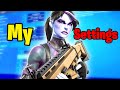 Meine Fortnite Settings...