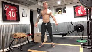 Buff Dad Challenge Day 1728 100 Squats