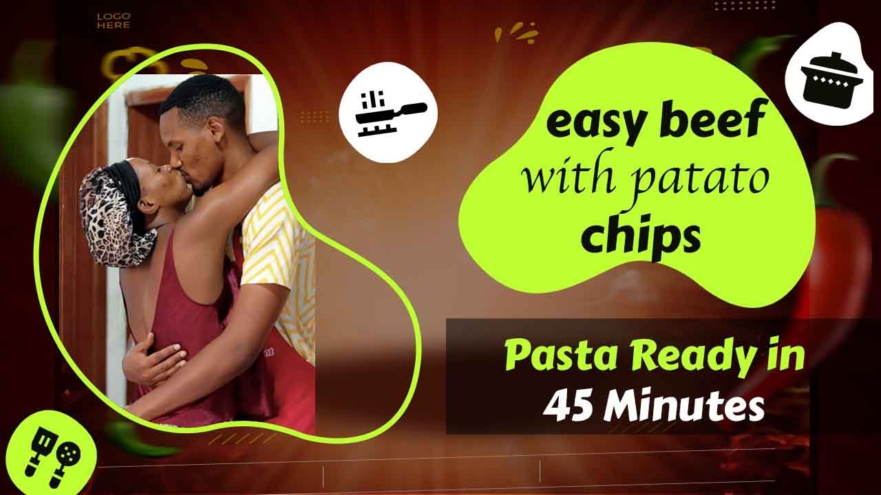 THE COMFY COUPLE:  HOW I SURPRISE MY WIFE😜😍EASY BEEF WITH PATATO CHIPS for her😘👍