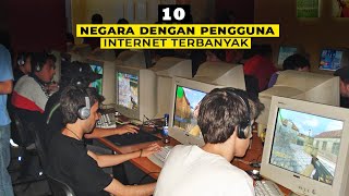 10 Negara dengan Pengguna Internet Terbanyak, Indonesia Peringkat berapa??