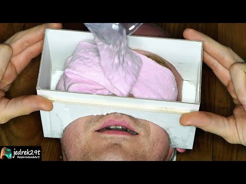 Face in Epoxy Resin. DIY Face Cast / ART RESIN
