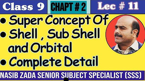 Concept of Shell || Sub Shell || Orbital || Maximum Electrons || Pashto || @NASIBZADASSS