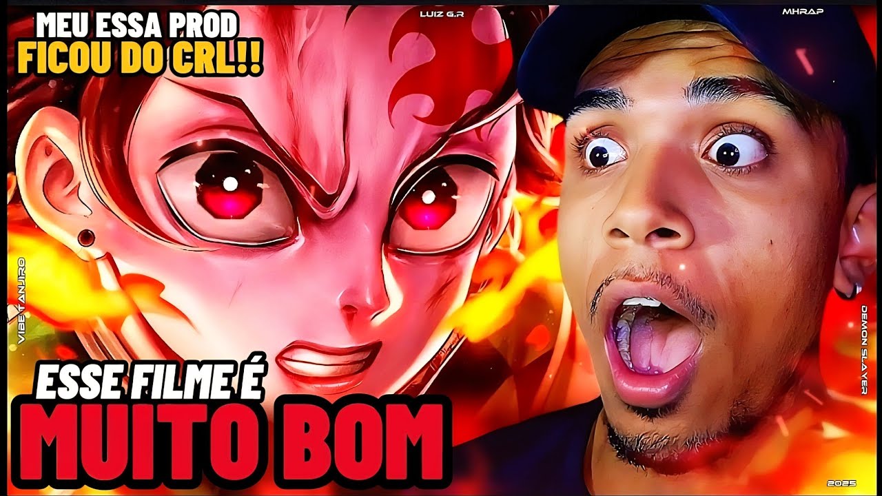 MH É MT BOM SLC!!! | MHRAP - Vibe Tanjiro 🟢 (Demon Slayer) Prod. Sidney • React