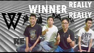WINNER - REALLY REALLY MV REACTION ( INDONESIA )