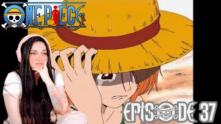 Film Instructor watches One Piece S1 Ep 37 |Luffy Rises| Review and Reaction