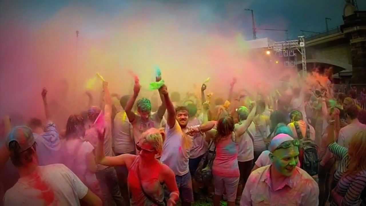 Holi Festival Dresden (SexyBoyz GoPro) - Dada Life - YouTube