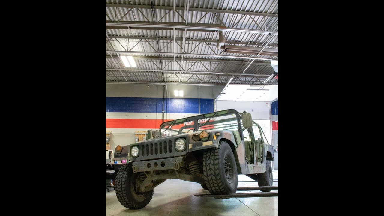 How to measure suspension travel? .... In a HMMWV.