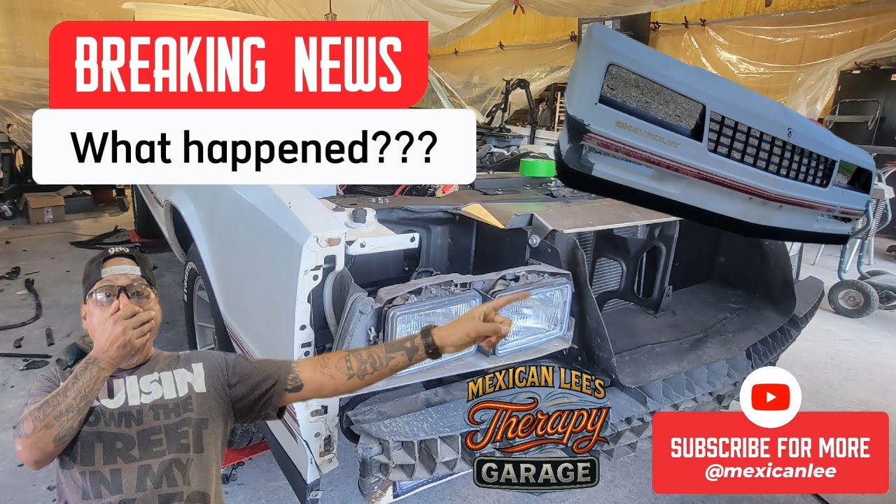 Снятие передней панели Chevrolet Monte Carlo SS 1987 года