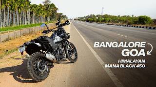 BANGALORE TO GOA - Royal Enfield Himalayan 450 Mana Black