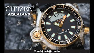 citizen aqualand série ouro 6 ponteiros