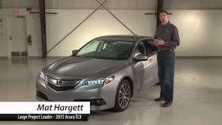 Acura - 2015 TLX - Intuitive Technology: Safety
