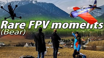 Rare Bear FPV, meet and crash, 2 FunjetUltra mishaps