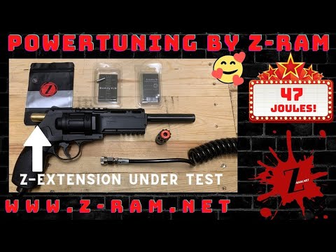Original Z-RAM video thumbnail: Best tunings Umarex HDR50 TR50 Z-Extension Modify Pin Power Kit Tuning Barrel (English Transl. 2022)