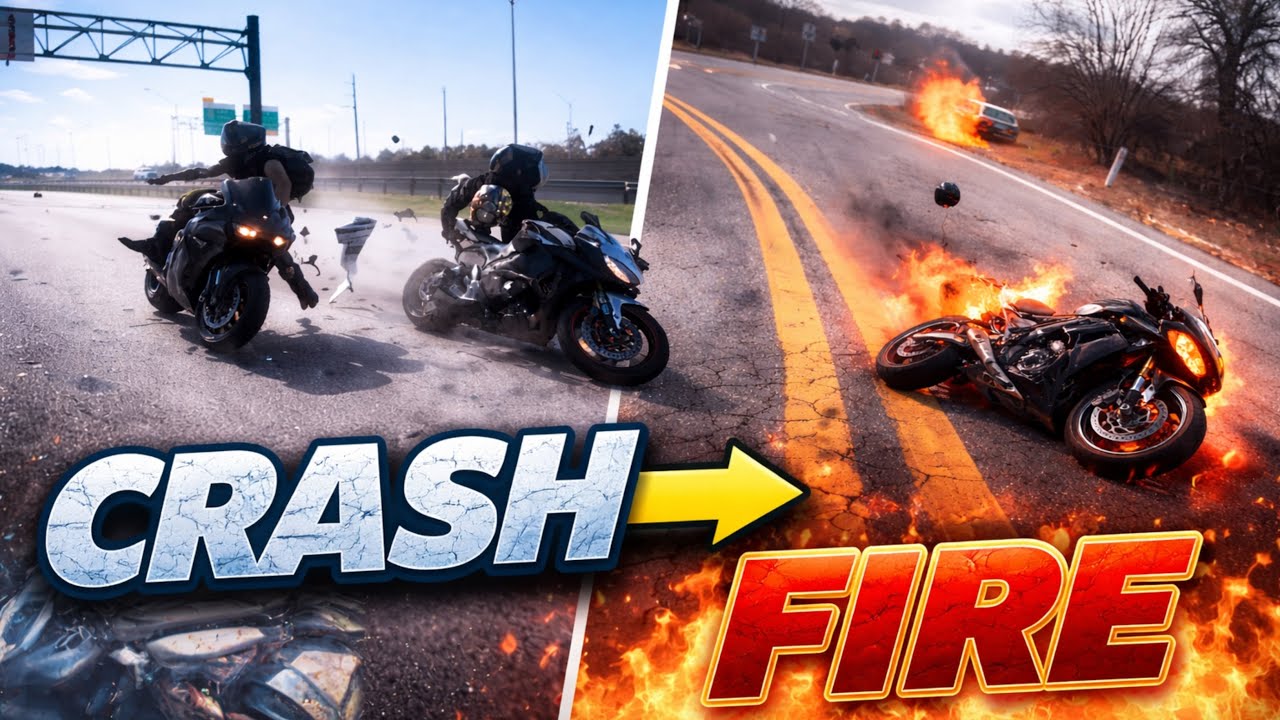 Motorcycle Crashes & Crazy Biker Moments | Caught on Camera - YouTube