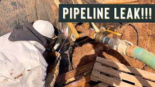 Pipeline Leak!!! (Welding On Flange & How to Change dogs on Roll out Wheel) by Austin Ross 44,998 views 4 months ago 20 minutes