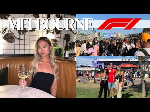 MELBOURNE VLOG - F1 Australian Grand Prix, Clubbing & Food | THERESATRENDS
