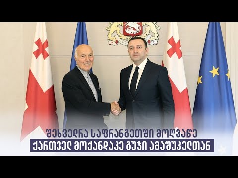 შეხვედრა საფრანგეთში მოღვაწე ქართველ მოქანდაკე გუჯი ამაშუკელთან