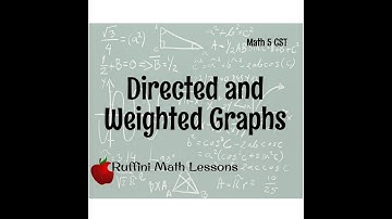 Directed and Weighted Graphs
