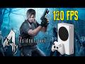 Así es JUGAR Resident Evil 4 a 120 FPS en Xbox Series S!! | Vale la pena? ¿Son estables?