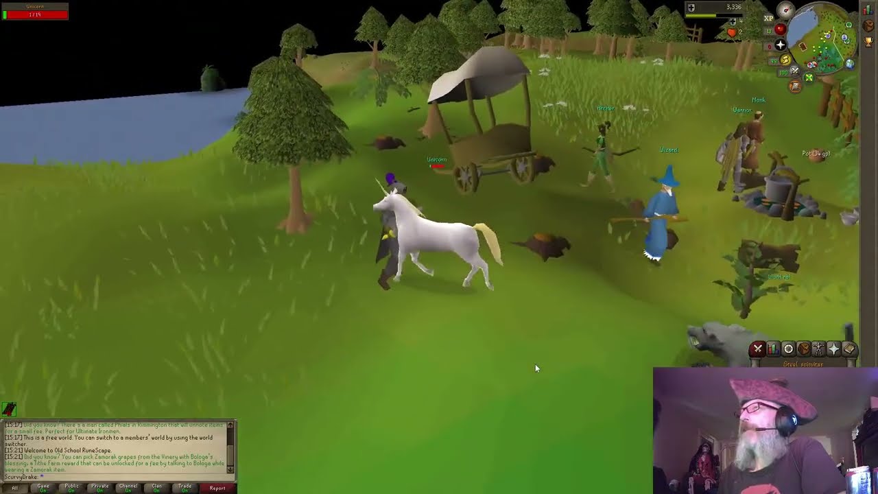 Old School RuneScape: ScurvyDarke back in the Kingdom of Misthalin!