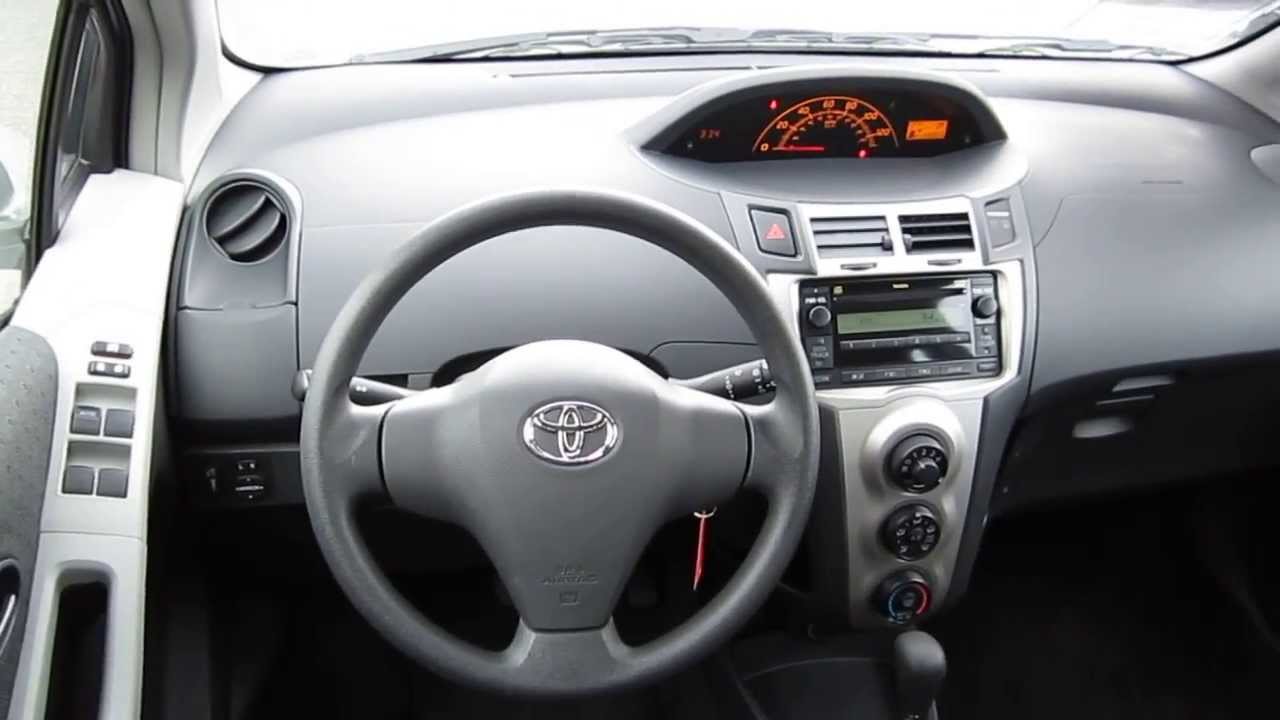 2010 Toyota Yaris Blue Stock B2114 Interior Youtube