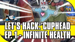 Let's Hack: Cuphead, Ep. 1 - Infinite Health [Cuphead Cheats via Cheat Engine] screenshot 1