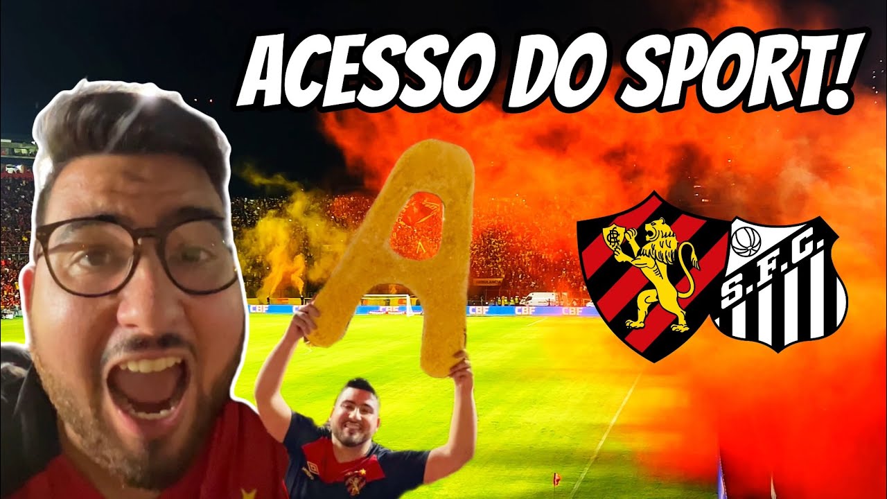 SPORT SUBIU PARA SÉRIE A! / Sport 2x1 Santos