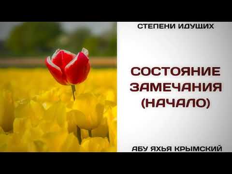 113. Состояние замечания || Абу Яхья Крымский