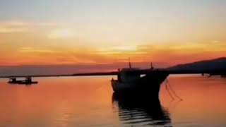 BACKGROUND VIDEO PANTAI LAUT | SUNSET KAPAL LAUT | BACKGROUND VIDEO PART #