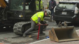 Flooding at Jack’s Oyster House shuts off water on State Street in Albany