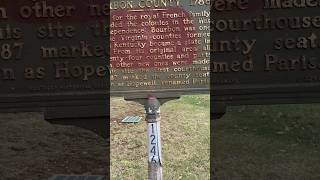 Bourbon County 1786 Paris,Kentucky Did You Know?