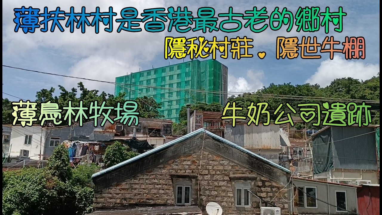 港島南(14)隱秘薄扶林村(香港歷史古蹟)------當中的歷史文化, 牛奶公司古蹟文物, 隱世牛棚. 草蘆. 薄鳧林牧場, 佰大尼演藝古蹟學院, 港大大學堂, 薄扶林水塘