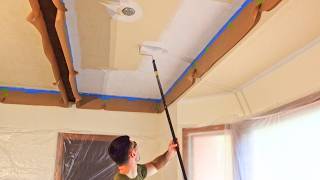 Kitchen floor FINALLY clean, grasscloth removal, ceiling gets paint! || Fixer Upper Update Ep. 4
