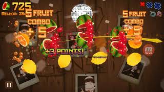 Fruit Ninja Clic Gameplay Clic Mode 1500 Points