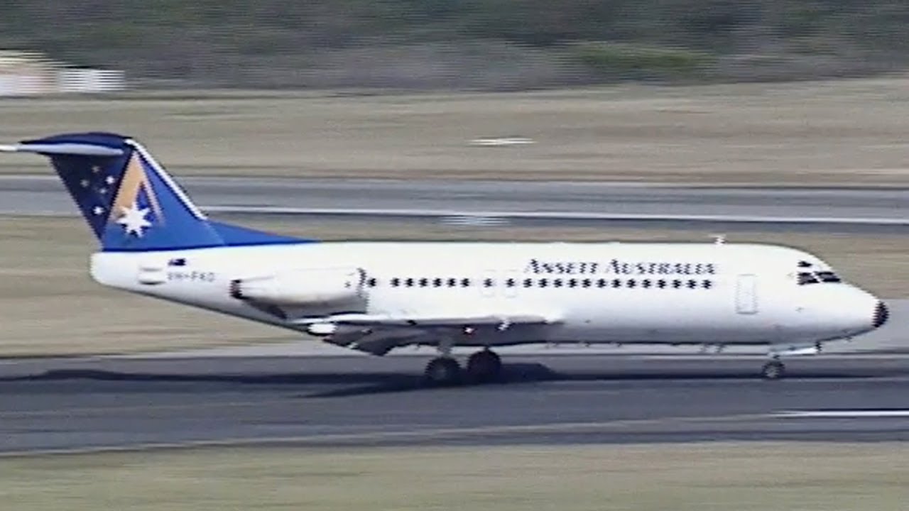 Ansett Airlines Action - Perth 1996