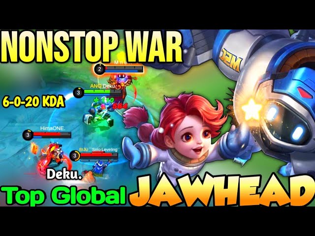 Jawhead Best Build In 21 Top Global Jawhead Deku Mobile Legends Youtube Jawhead Best Build In 21 Top Global Jawhead Deku Mobile Legends Youtube
