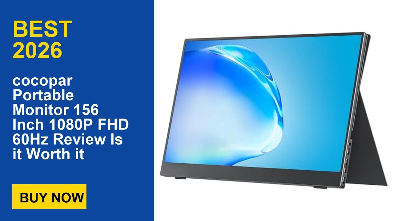 cocopar Portable Monitor 156 Inch 1080P FHD 60Hz Review Is it