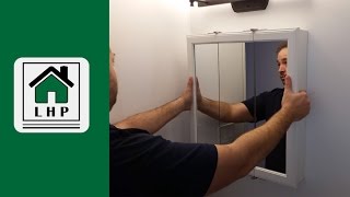 Hanging a Bathroom Medicine Cabinet  LHP