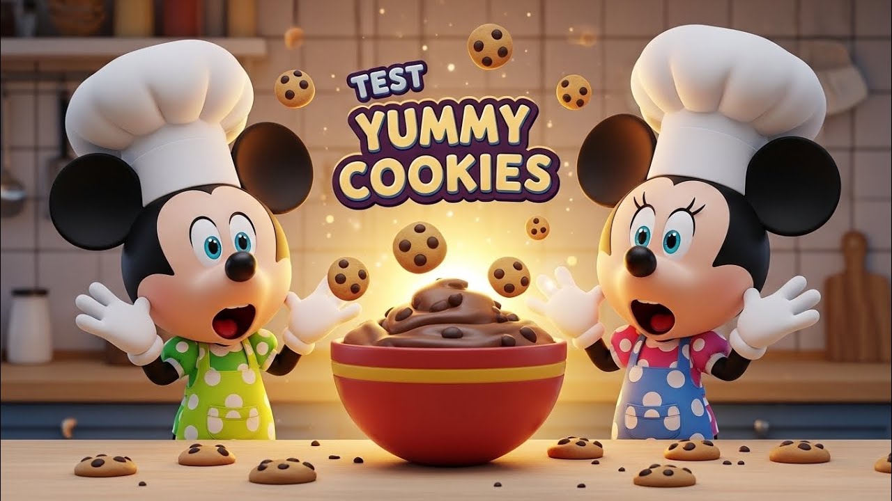 Mickey Go Cook Mickey & Minnie Cooking 🍪 | Fun Kitchen Story for Kids | Learn Cooking ...