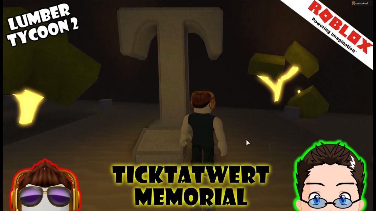 Roblox Lumber Tycoon 2 Ticktatwert S Memorial Youtube - tix memorial hoodie roblox